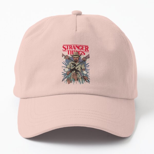 Item preview, STRANGER THINGS, Jim Hopper (pale pink background) designed and sold by bekksa.