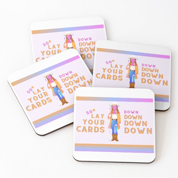 Item preview, Lay Your Cards Blind Dreamy Cowgirl with Long White Cane designed and sold by IndeOandM.