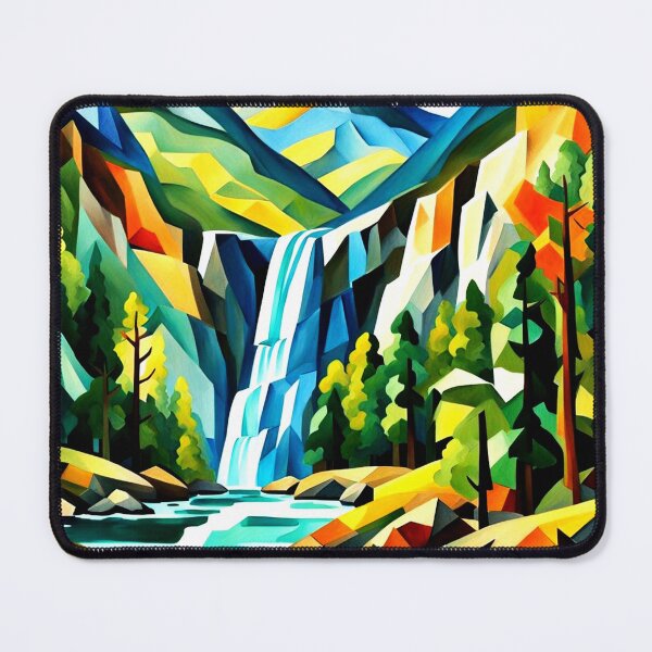 Item preview, Mountain Waterfall 1 designed and sold by George Hutton Hunter.