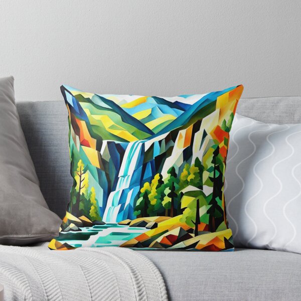 Item preview, Mountain Waterfall 1 designed and sold by George Hutton Hunter.