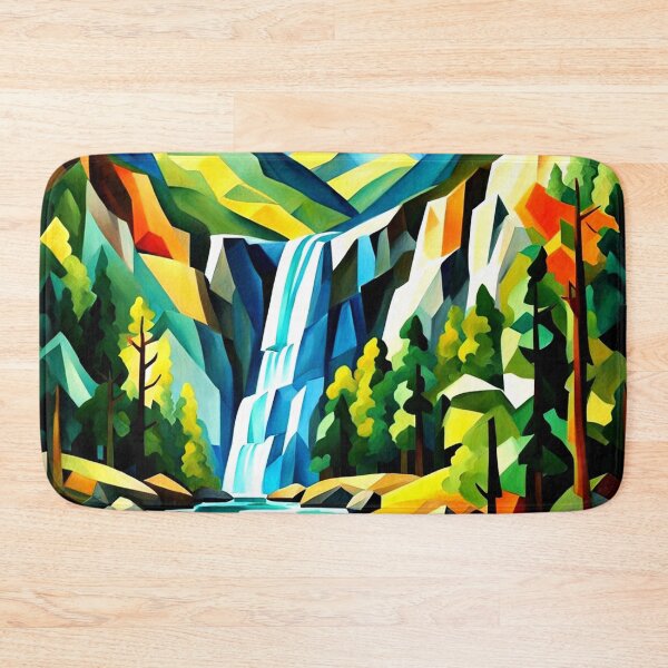 Item preview, Mountain Waterfall 1 designed and sold by George Hutton Hunter.