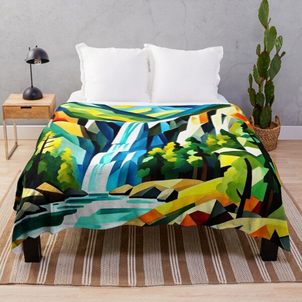 Item preview, Mountain Waterfall 1 designed and sold by George Hutton Hunter.