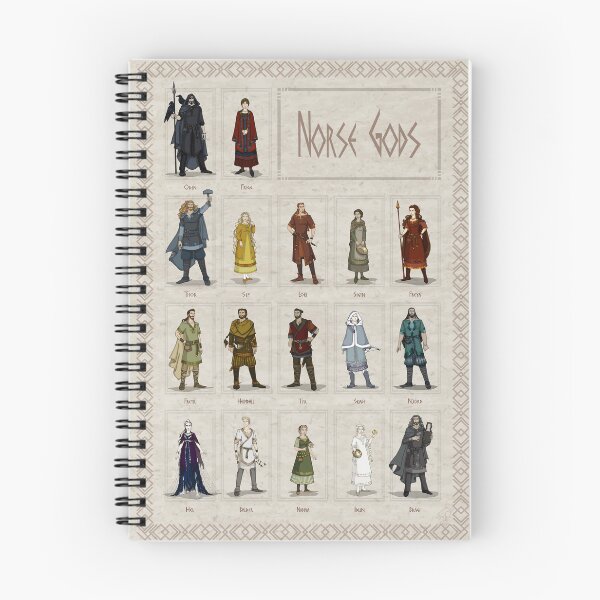 Item preview, Norse Gods Spouses Edition designed and sold by wolfanita.
