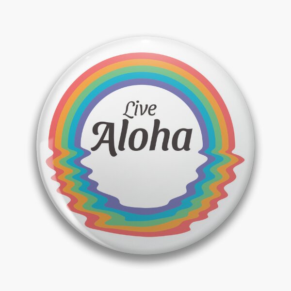 Item preview, Live Aloha Rainbow designed and sold by MizMartini.