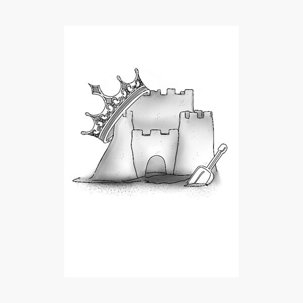 Item preview, Queen of the Sandcastles He Destroys designed and sold by Paigemadeshop.