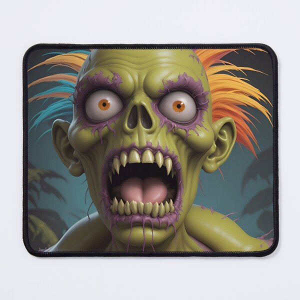 Item preview, Funny Green Zombie Monster designed and sold by TheArtOfPat.