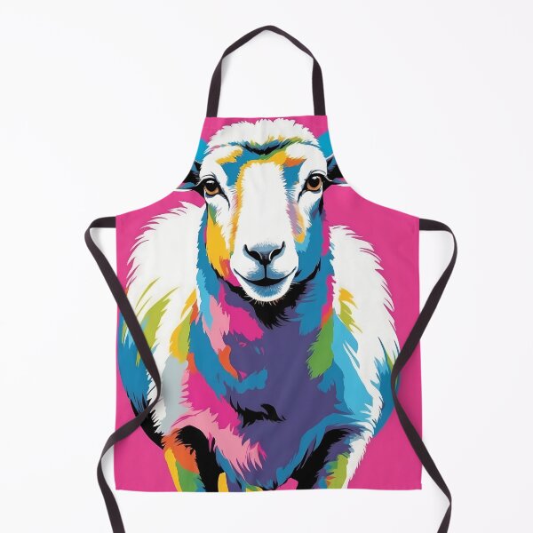 Item preview, Sheep, design in pop art style designed and sold by CreativeSparkzz.