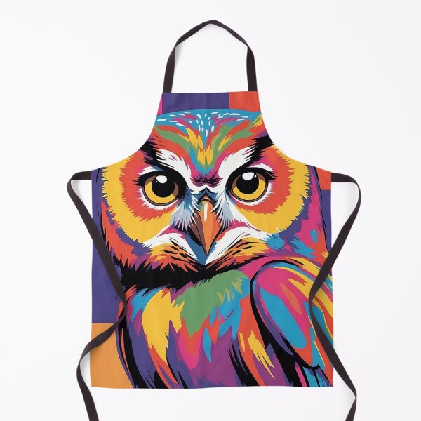 Item preview, Owl, design in pop art style designed and sold by CreativeSparkzz.