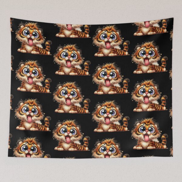 Item preview, Funny animals. Funny tiger. designed and sold by BanShopDG.