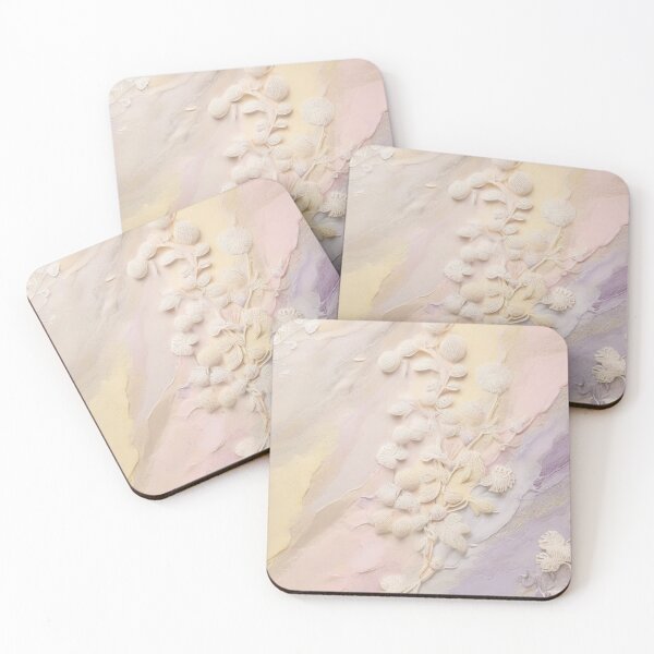 Item preview, Beautiful Pastel Design with Floral Elegance designed and sold by roon-ai.
