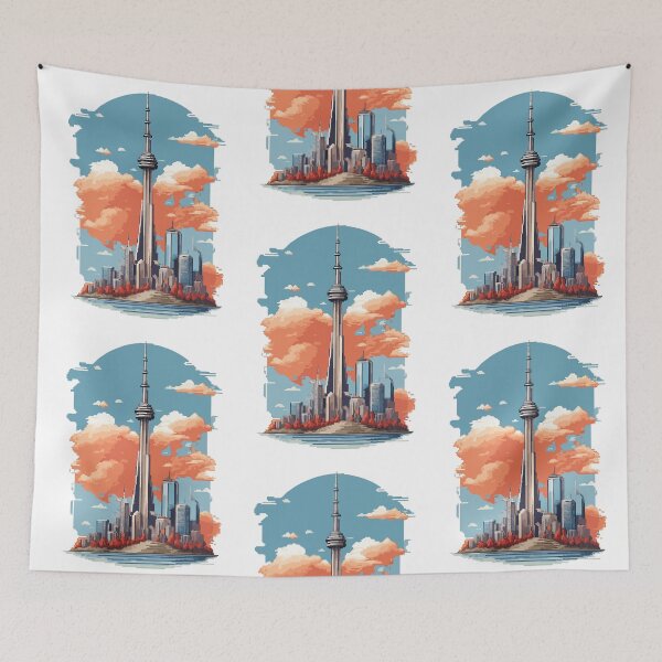 Item preview, 8bit CN Tower  designed and sold by LeftImpressed.