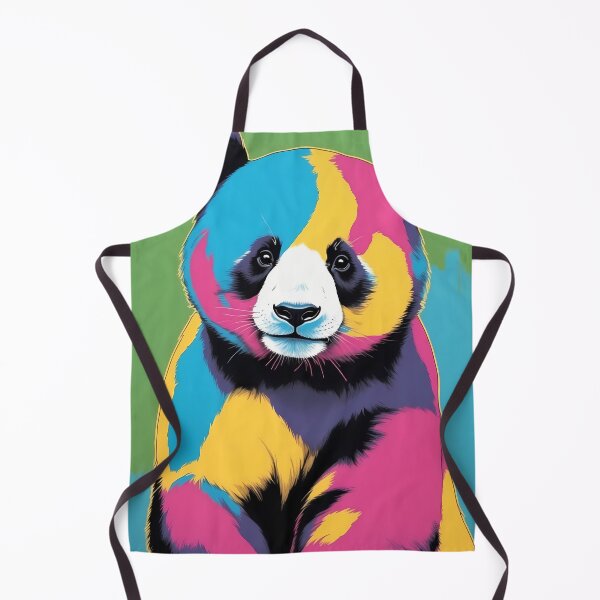 Item preview, Giant panda, design in pop art style designed and sold by CreativeSparkzz.