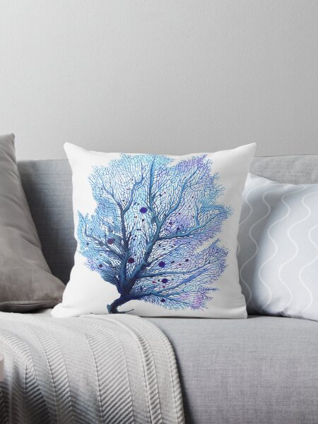 Item preview, Fan Coral - Blue designed and sold by SamNagelArt.