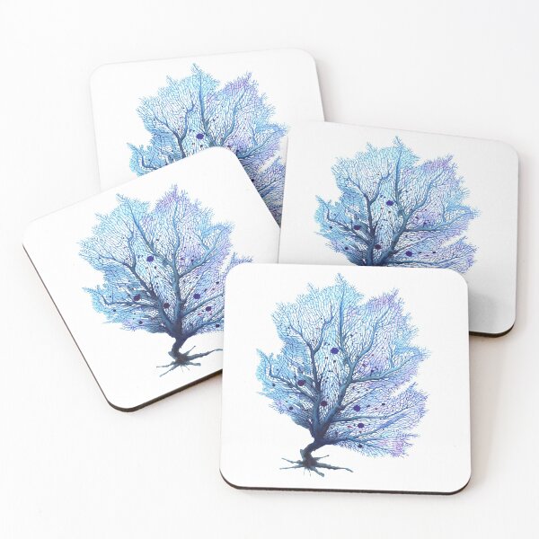 Item preview, Fan Coral - Blue designed and sold by SamNagelArt.