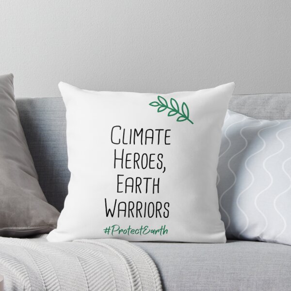 Item preview, Climate Heroes, Earth Warriors Environmental Protection Positive Quote designed and sold by FemiBiutti.