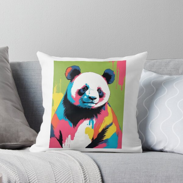 Item preview, Giant panda, design in pop art style designed and sold by CreativeSparkzz.
