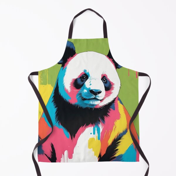 Item preview, Giant panda, design in pop art style designed and sold by CreativeSparkzz.