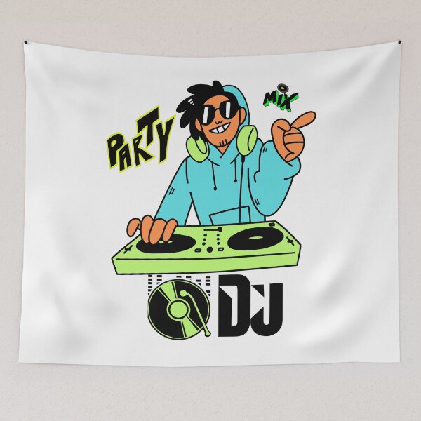 Item preview, Party DJ designed and sold by stickersrafisa.