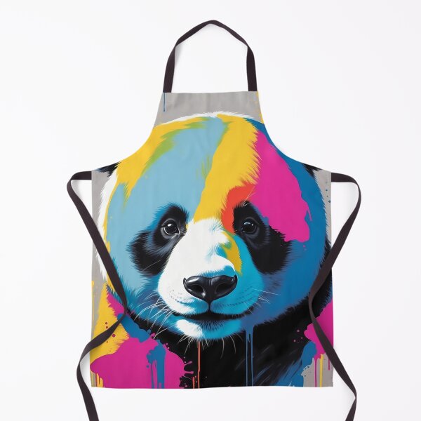 Item preview, Giant panda, design in pop art style designed and sold by CreativeSparkzz.