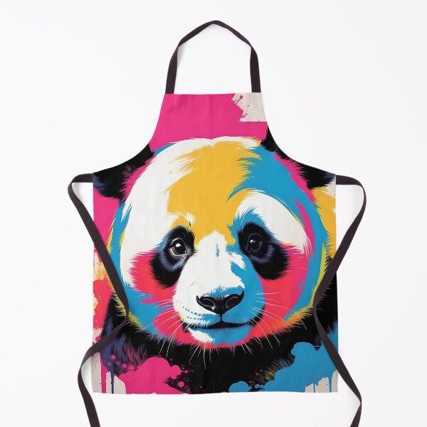 Item preview, Giant panda, design in pop art style designed and sold by CreativeSparkzz.