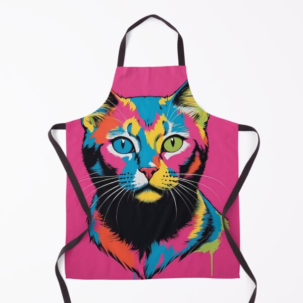 Item preview, Cat, design in pop art style designed and sold by CreativeSparkzz.