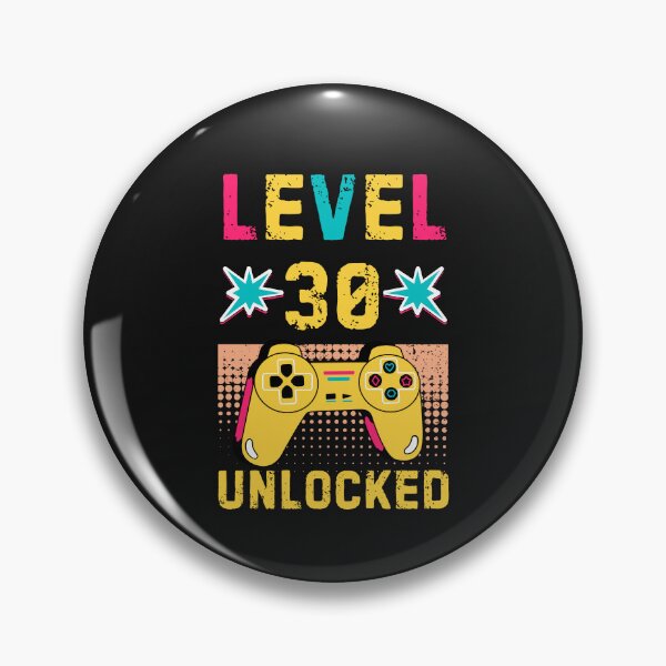 Artikelvorschau, Level 30 freigeschaltet 30. Geburtstag Gamer Gaming entworfen und verkauft von MKCollabs.