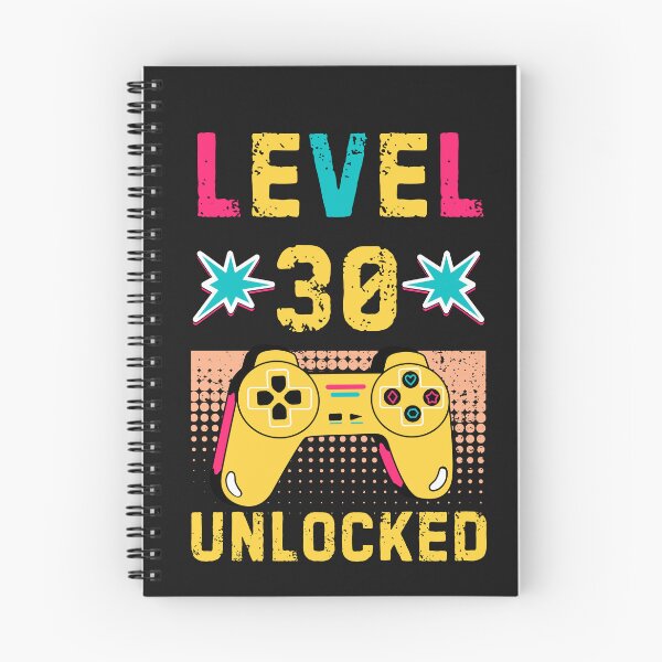 Item preview, Level 30 Unlocked 30th Birthday Gamer Gaming designed and sold by MKCollabs.