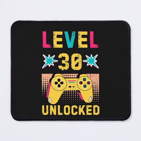Item preview, Level 30 Unlocked 30th Birthday Gamer Gaming designed and sold by MKCollabs.