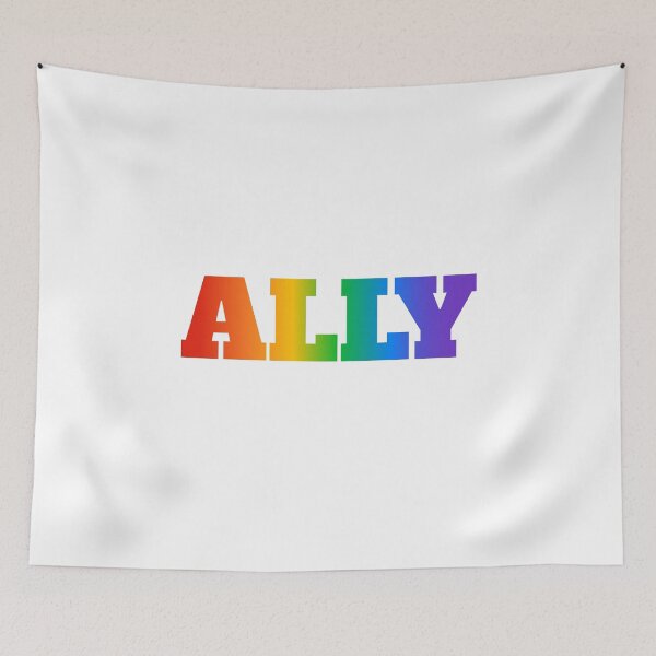 Item preview, Ally - Pride Allyship designed and sold by Inspirationmotivation.