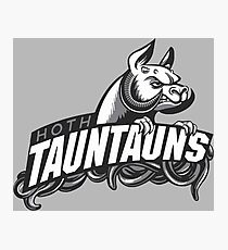 HOTH TAUNTAUNS FOOTBALL TEAM Photographic Print