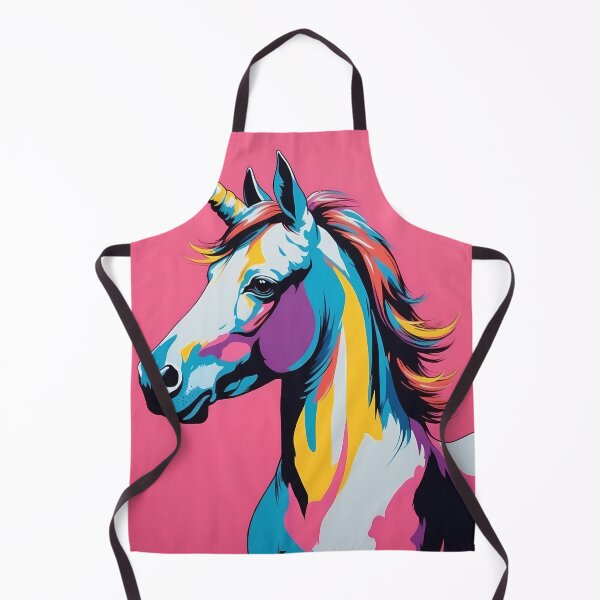 Item preview, Unicorn, design in pop art style designed and sold by CreativeSparkzz.