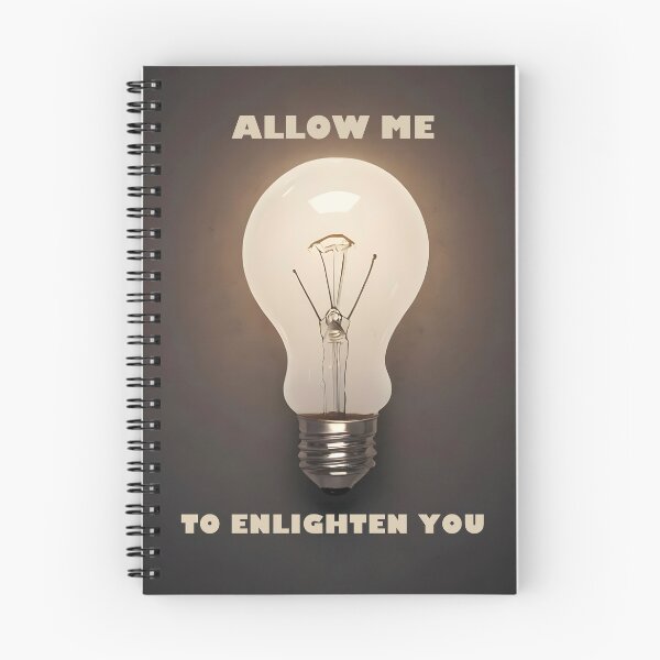 Item preview, Allow me to enlighten you designed and sold by Emile-Sabord.