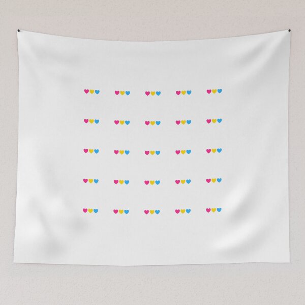 Item preview, Pansexual hearts pack designed and sold by Inspirationmotivation.