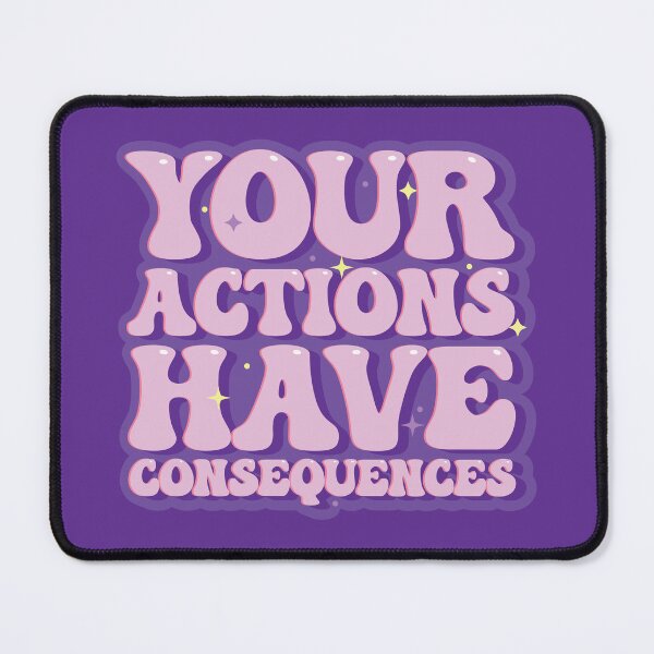 Item preview, Actions and Your Consequences designed and sold by SweetLog.