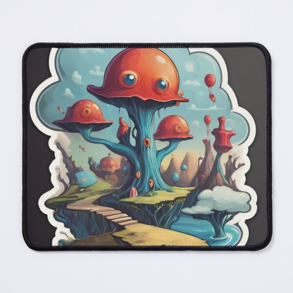 Item preview, Surreal Place of Magic and Psychedelic Fantasy designed and sold by MadnessEnvelope.