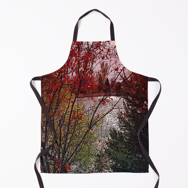 Artikelvorschau, Teich durch die Bäume entworfen und verkauft von RiverDeeDesigns.