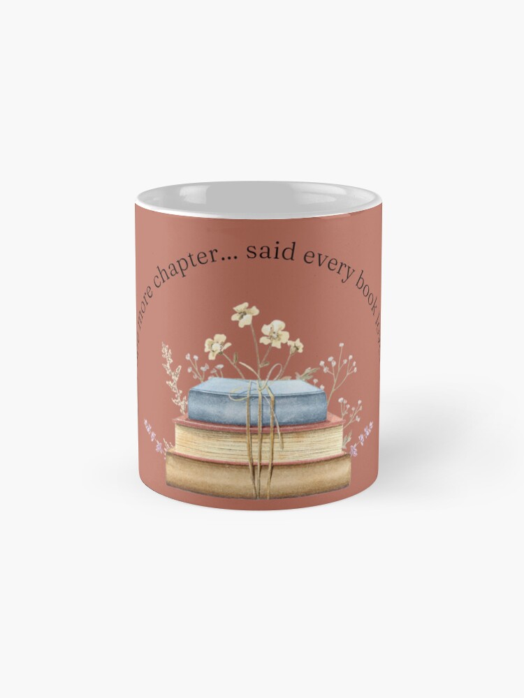 Thumbnail 4 of 6, Coffee Mug, Teelie Turner's Author~Just One More Chapter (Rust)™ designed and sold by FairyBookClub.