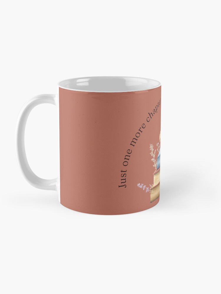 Thumbnail 3 of 6, Coffee Mug, Teelie Turner's Author~Just One More Chapter (Rust)™ designed and sold by FairyBookClub.
