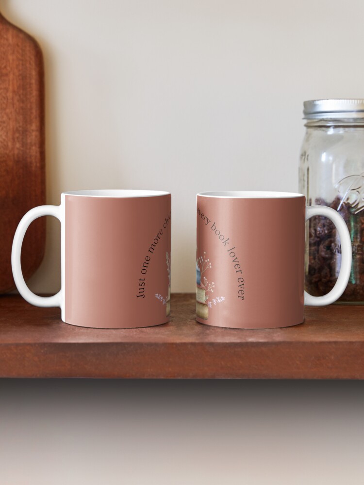 Thumbnail 2 of 6, Coffee Mug, Teelie Turner's Author~Just One More Chapter (Rust)™ designed and sold by FairyBookClub.