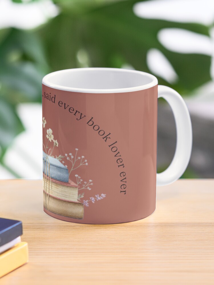 Thumbnail 1 of 6, Coffee Mug, Teelie Turner's Author~Just One More Chapter (Rust)™ designed and sold by FairyBookClub.