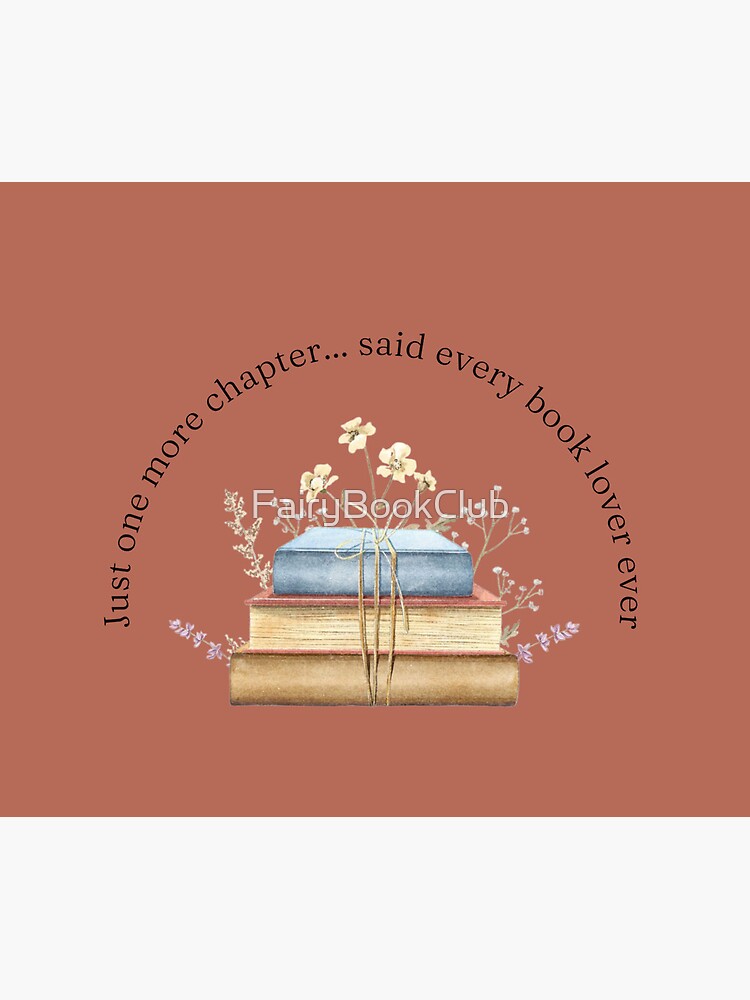 Thumbnail 5 of 5, Mouse Pad, Teelie Turner's Author~Just One More Chapter (Rust)™ designed and sold by FairyBookClub.