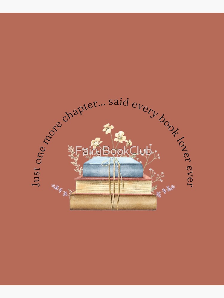 Thumbnail 6 of 6, Apron, Teelie Turner's Author~Just One More Chapter (Rust)™ designed and sold by FairyBookClub.