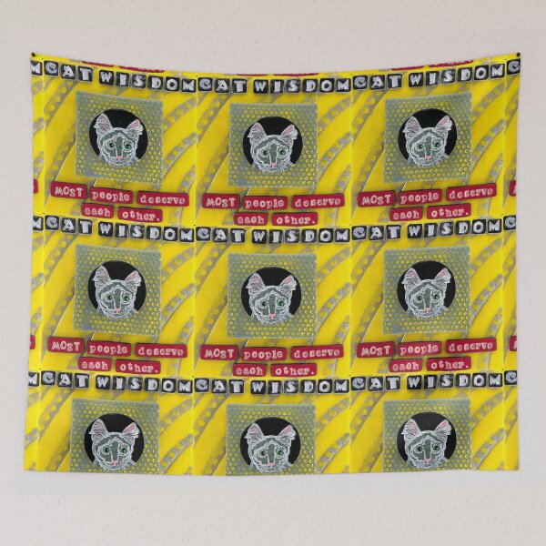 Item preview, Cat Wisdom designed and sold by prunellaparsnip.