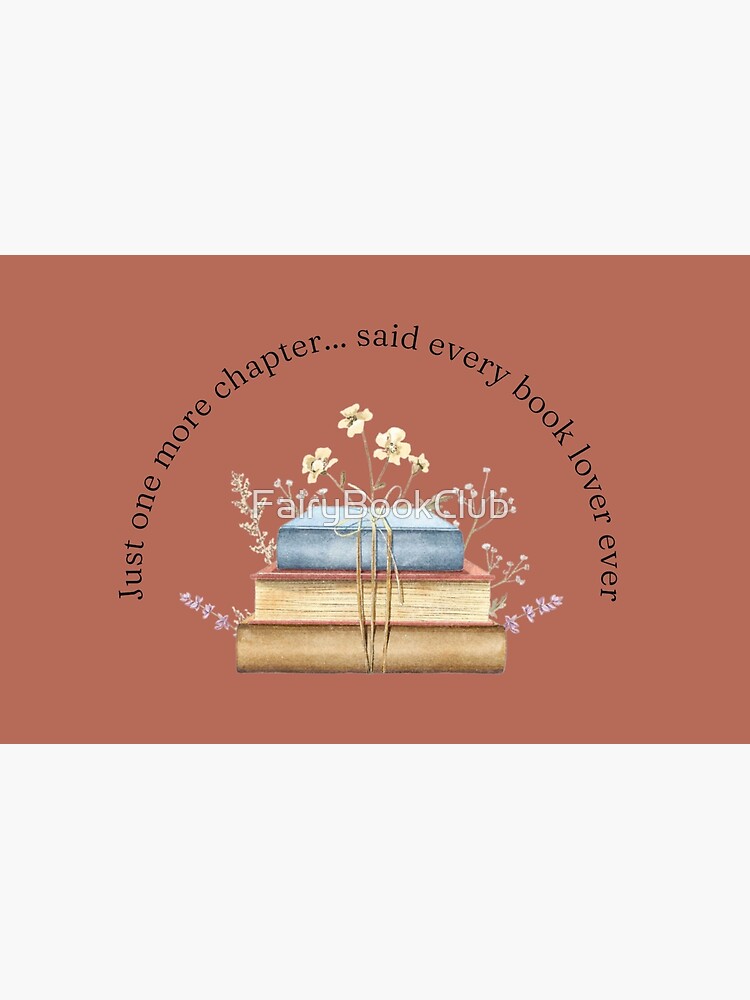 Thumbnail 3 of 3, Zipper Pouch, Teelie Turner's Author~Just One More Chapter (Rust)™ designed and sold by FairyBookClub.