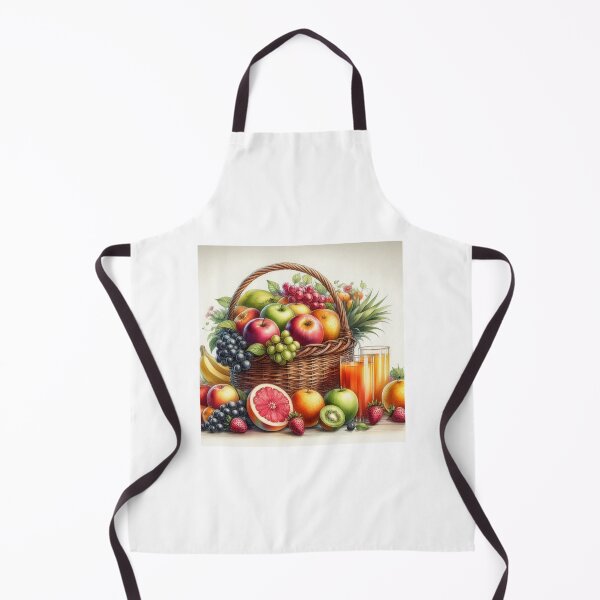 Item preview, "Nature's Bounty: A Bountiful Basket of Fresh Fruits" designed and sold by gabertoni.