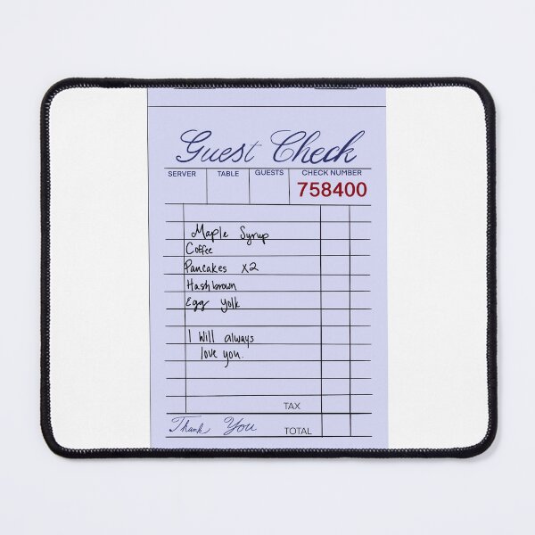 Item preview, Guest Check designed and sold by discocowgirl.