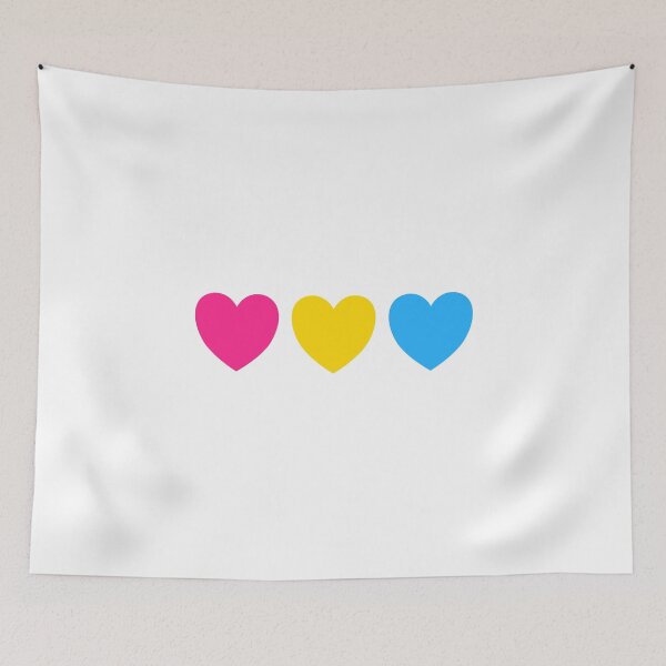 Item preview, Pansexual hearts subtle pansexuality  designed and sold by Inspirationmotivation.