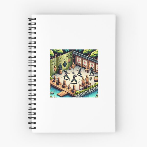 Item preview, Dynamic Anime Ninja Training Area designed and sold by Krish Thakkar.