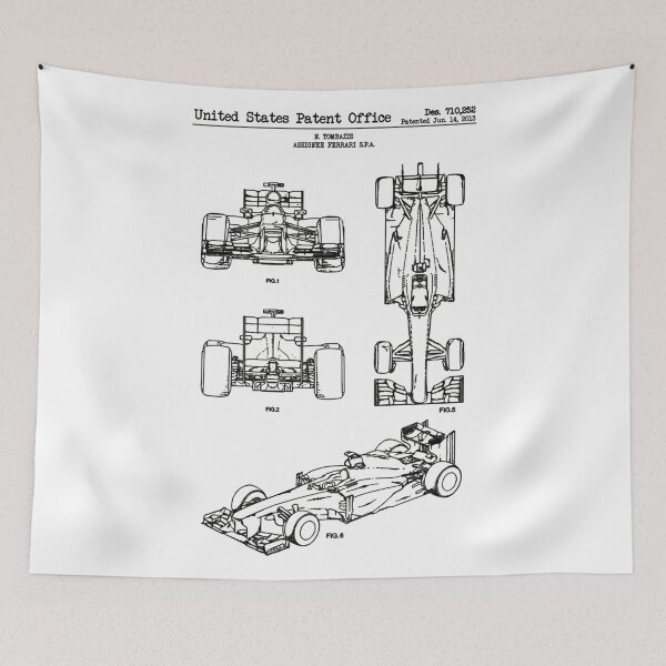 Item preview, Ferrari Indy Race Car 2013 Patent Black designed and sold by Luve Store.