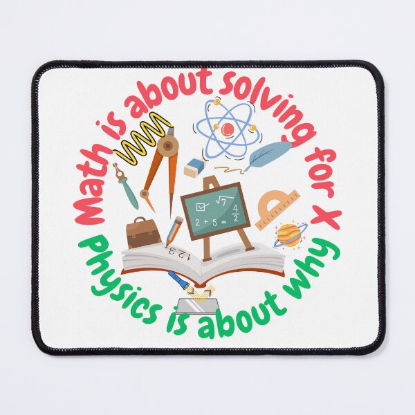Item preview, Math is about solving for X, physics is about Y, funny math and physics designed and sold by NoetherSym.
